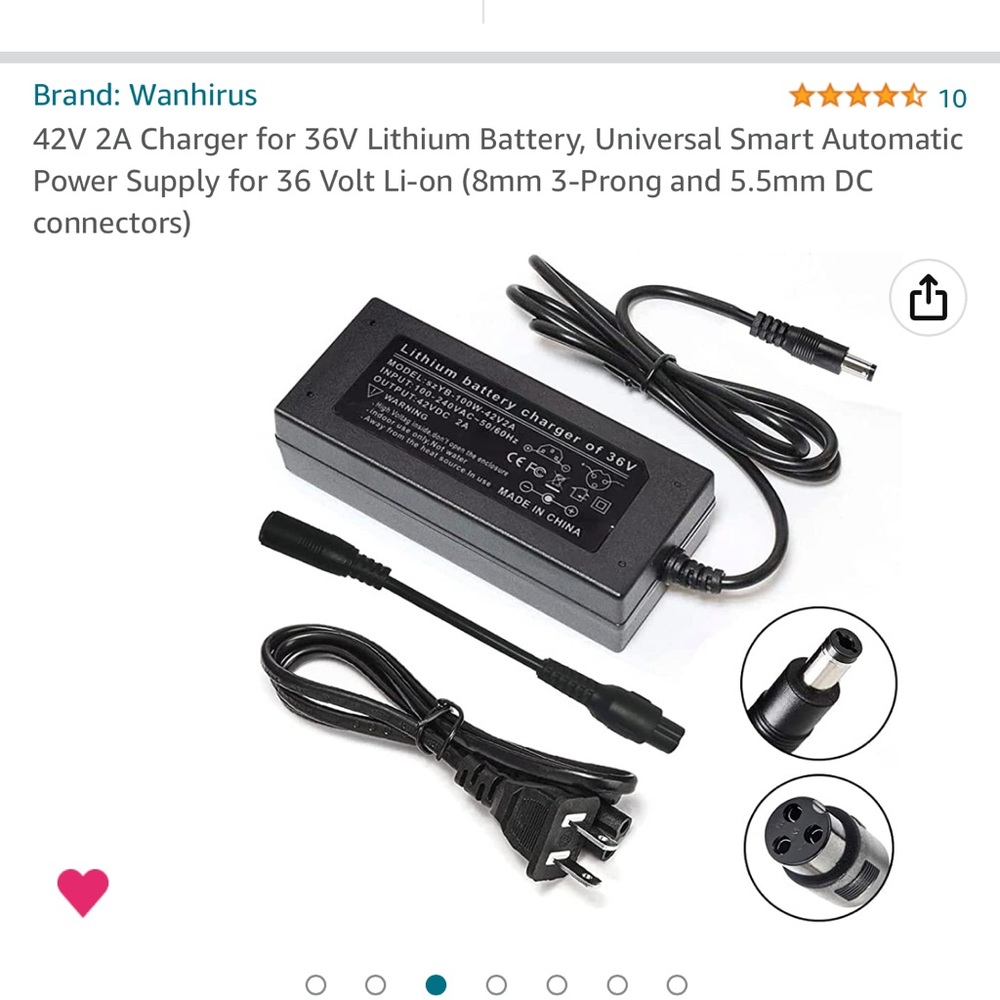 Lithium Charger of 36volt